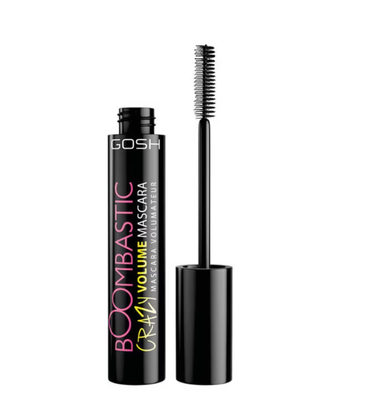 Gosh, Boombastic Crazy, Volumizing, Mascara, 001, Extreme Black, 13 ml