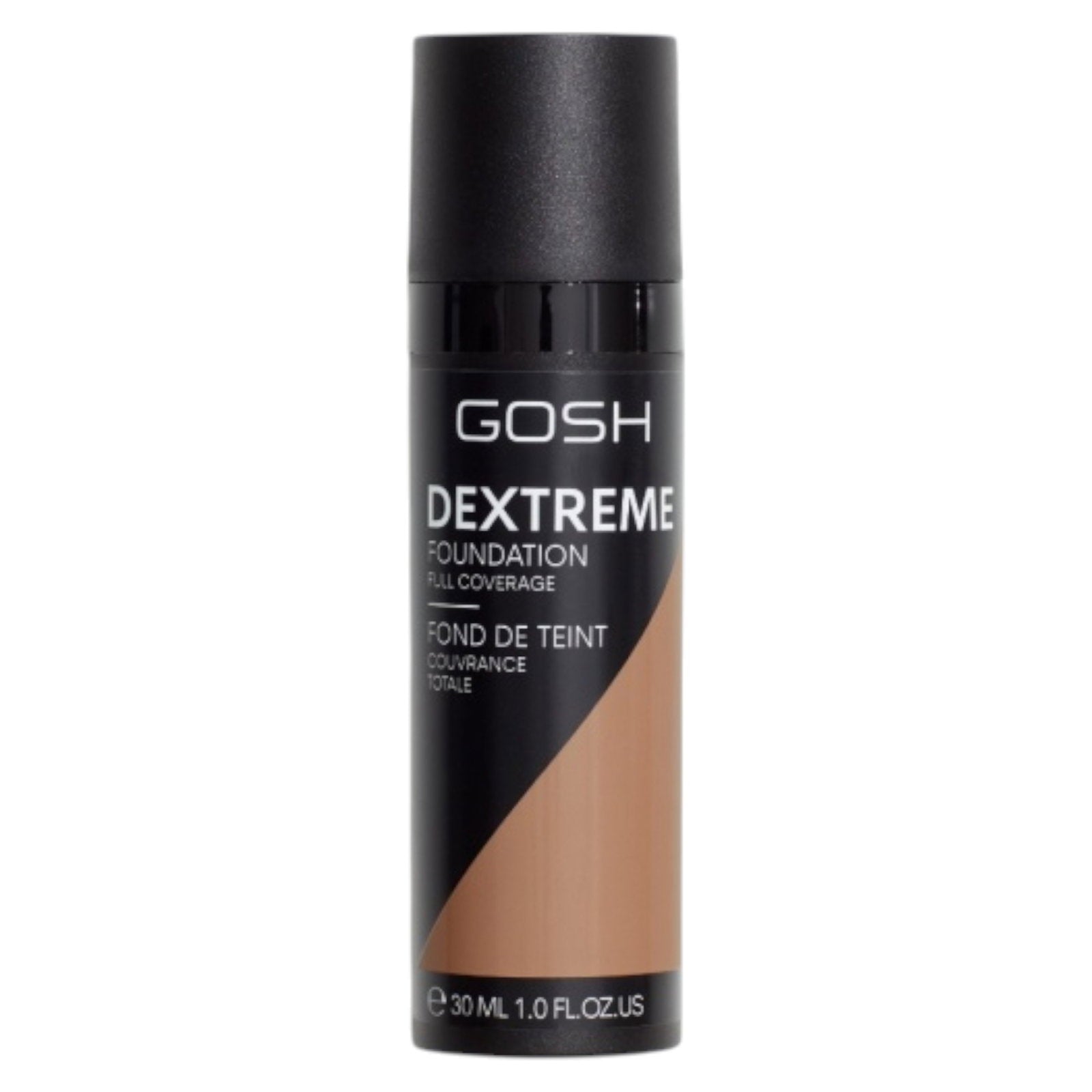 Gosh, Dextreme, Full Coverage, Liquid Foundation, 007, Tawny, 30 ml *Tester