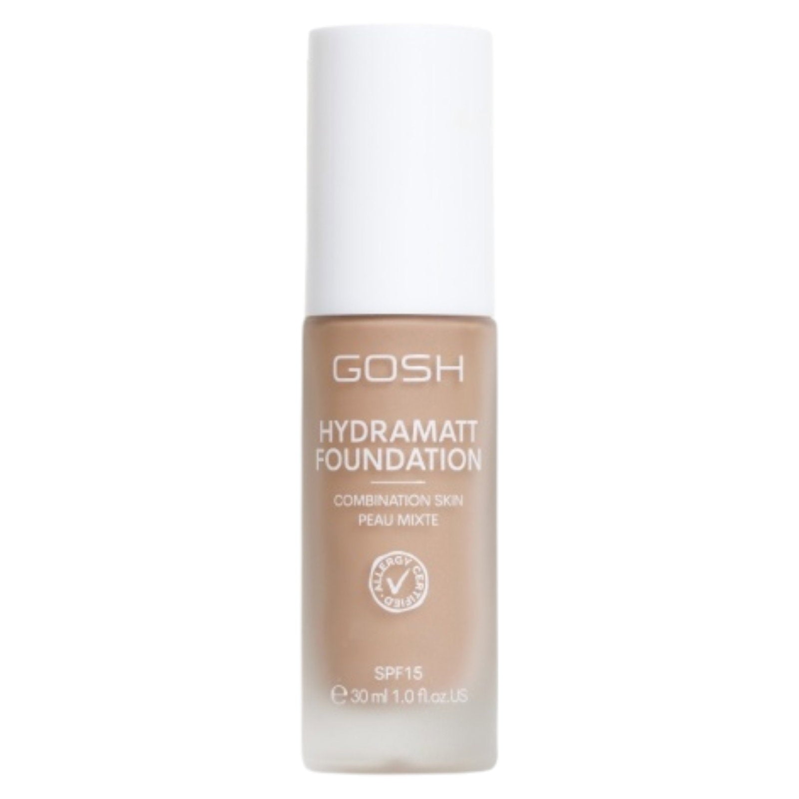 Gosh, Hydramatt, Matte, Liquid Foundation, 008N, Medium Neutral, SPF 15, 30 ml *Tester