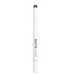 Gosh, Matte Eye Liner, Cream Pencil, Kohl Eyeliner, 001, Dover White, 1.2 g