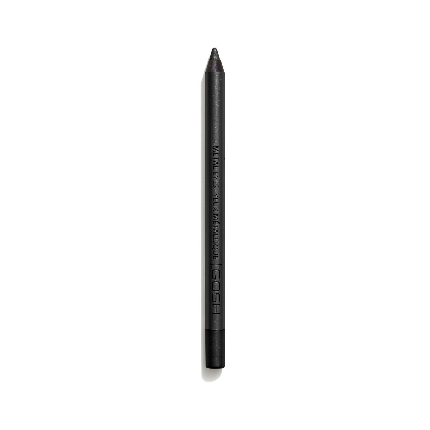 Gosh, Metal Eyes, Gel Pencil Eyeliner, 001, Hematite, 1.2 g