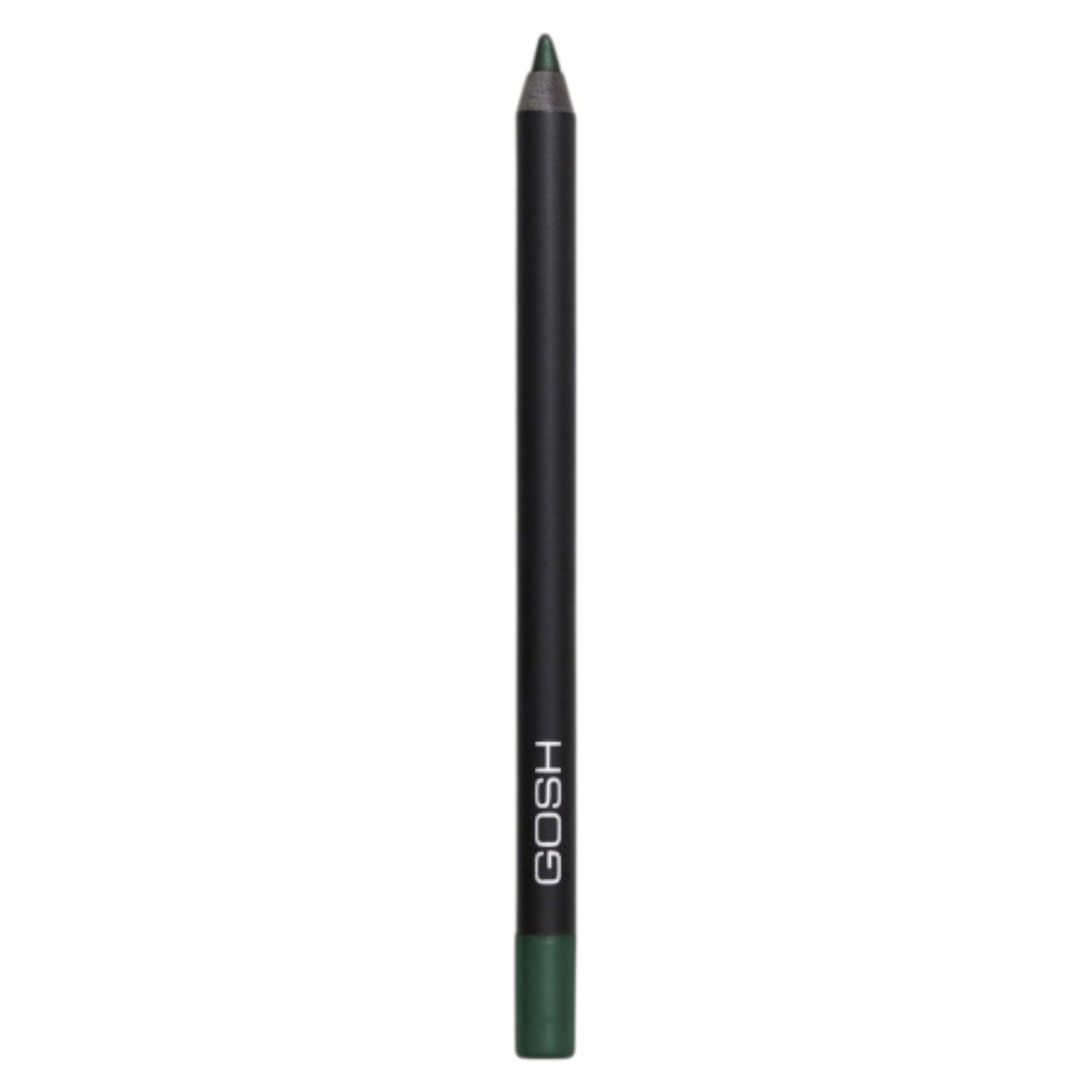 Gosh, Velvet Touch, Waterproof, Kajal Eye Pencil, Woody Green, 1.2 g *Tester