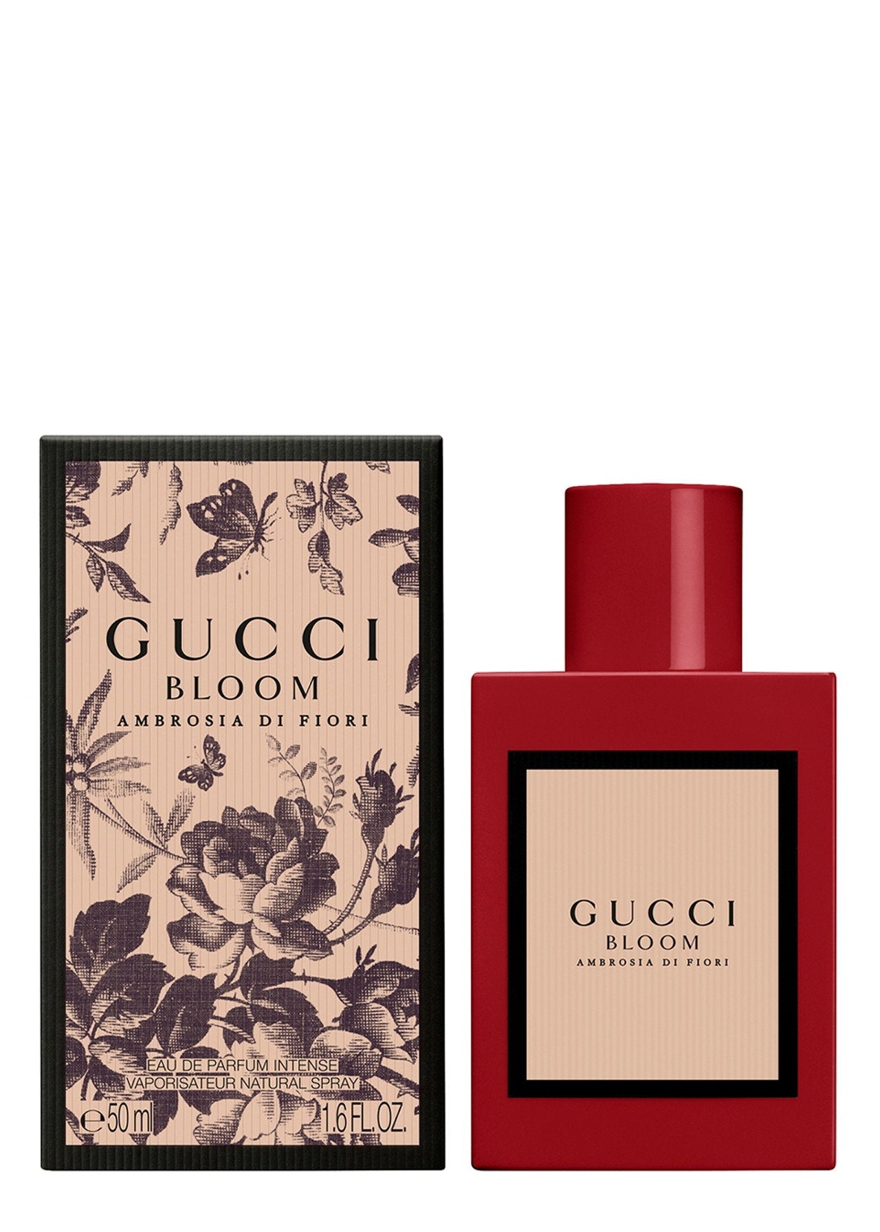 Gucci, Bloom Ambrosia Di Fiori Intense, Eau De Parfum, For Women, 50 ml