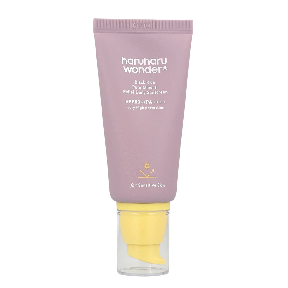 Haruharu Wonder Black Rice Pure Mineral Relief daglig solcreme SPF50+ PA++++ 50 ml