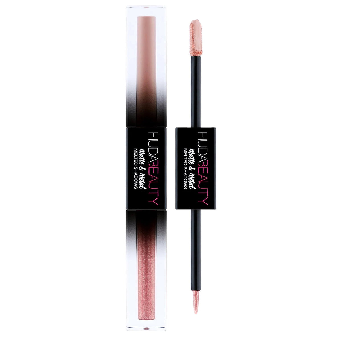 Huda Beauty, Matte & Metal, Liquid Eyeshadow, Cinnamon Toast, 4 ml