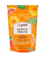I Love, Signature Collection, Exotic Fruits, Bath Salt, 500 g
