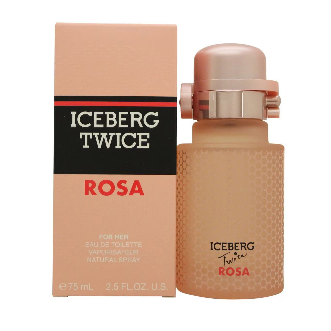 Iceberg, Twice Rosa, Eau De Toilette, For Women, 75 ml