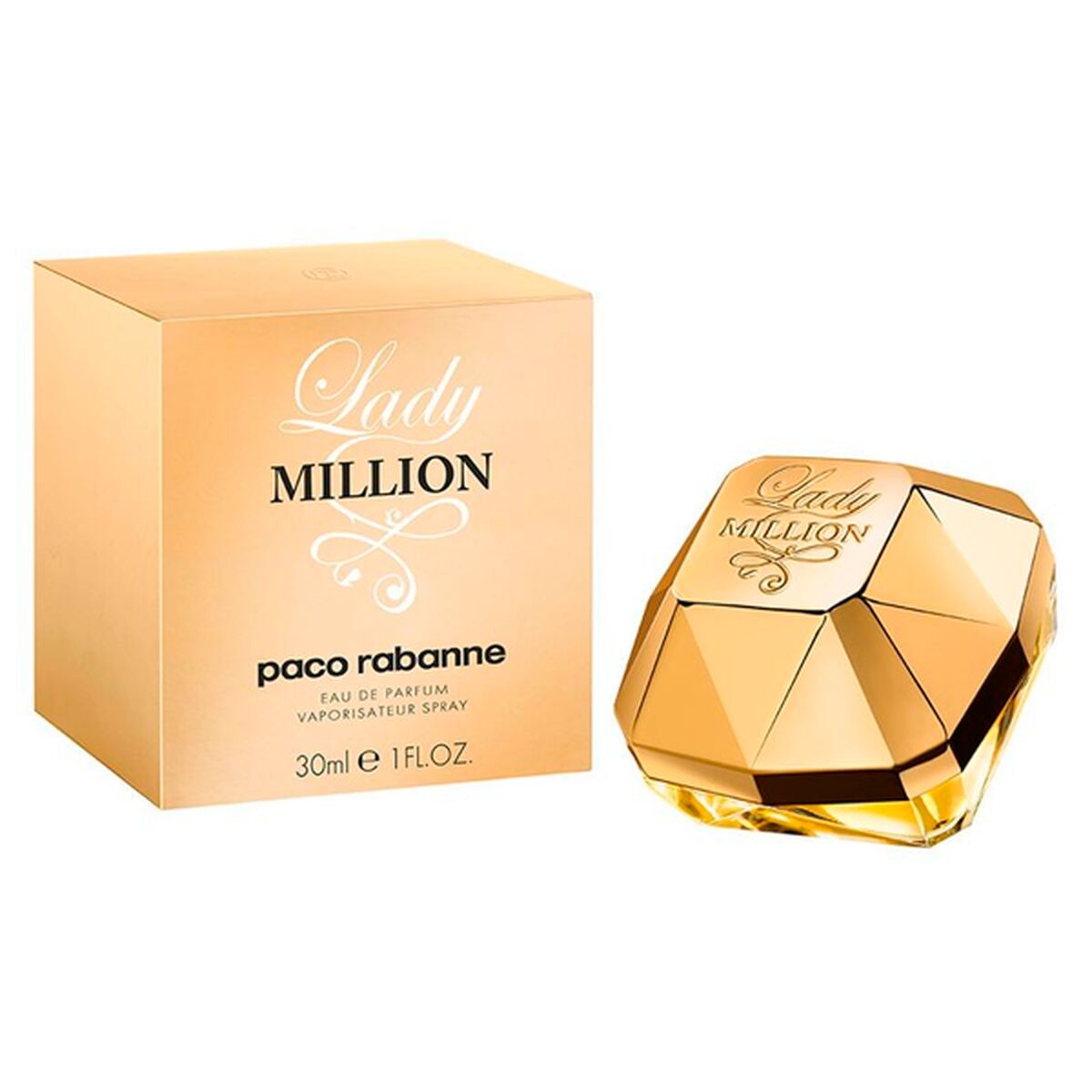 Dameparfume Paco Rabanne Lady Million EDP 30 ml til Dame flaske