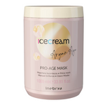 Inebrya, Ice Cream Pro-Age, Argan Oil, Hair Treatment Cream Mask, Shining, 1000 ml