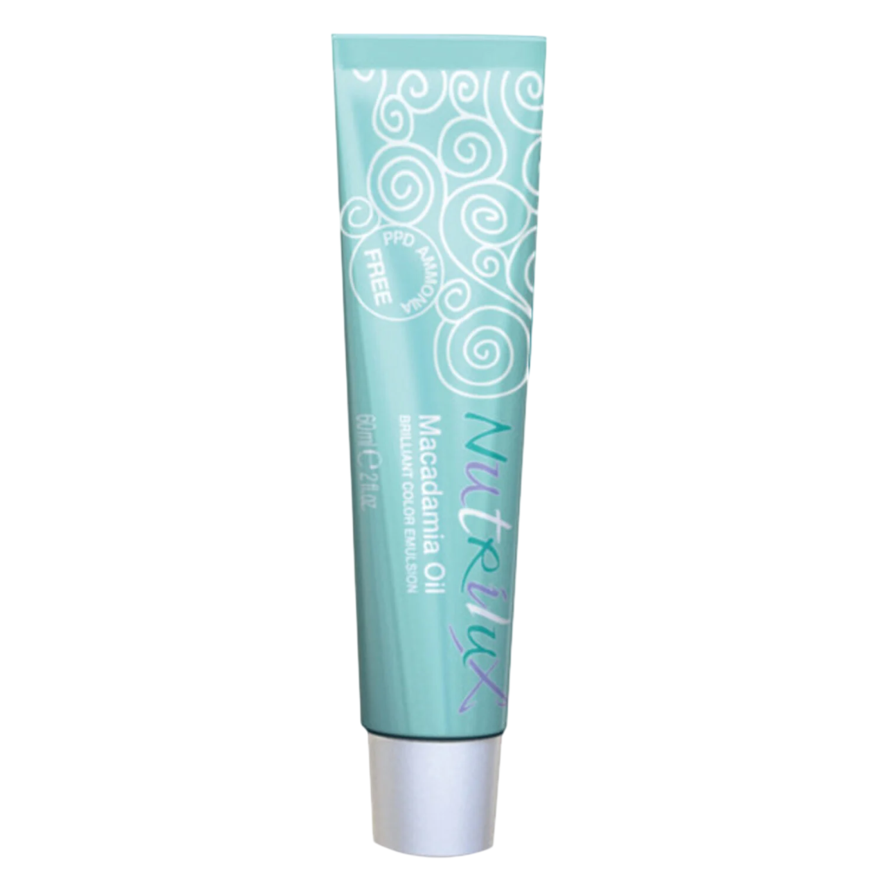 Intercosmo, Nutrilux, Macadamia Oil, Permanent Hair Dye, 4.81 Wenge, 60 ml