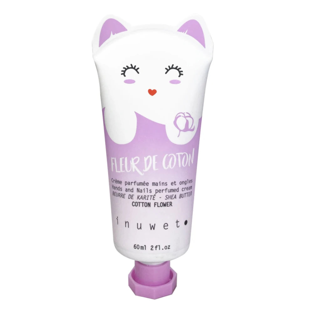 Inuwet, Fleur D'Oranger, Vegansk, Nærende & Blødgørende, Hånd- & Neglecreme, Blomstret, 60 ml