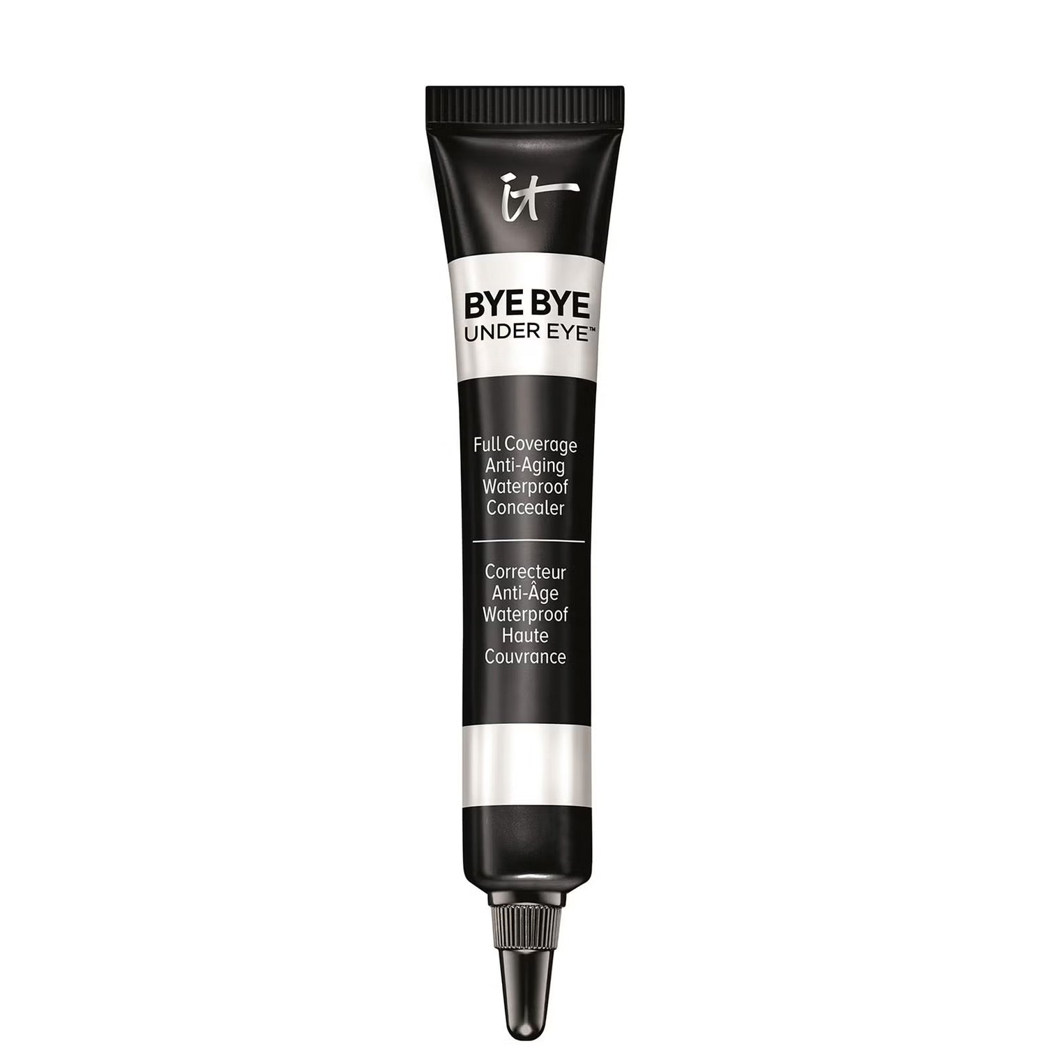 It Cosmetics, Bye Bye, Full Coverage, Under-Eye Concealer Pen, Medium Tan, 8 ml
