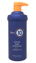 It's a 10, Miracle Deep Plus Keratin, Hair Conditioner, For Repairing, 517.5 ml