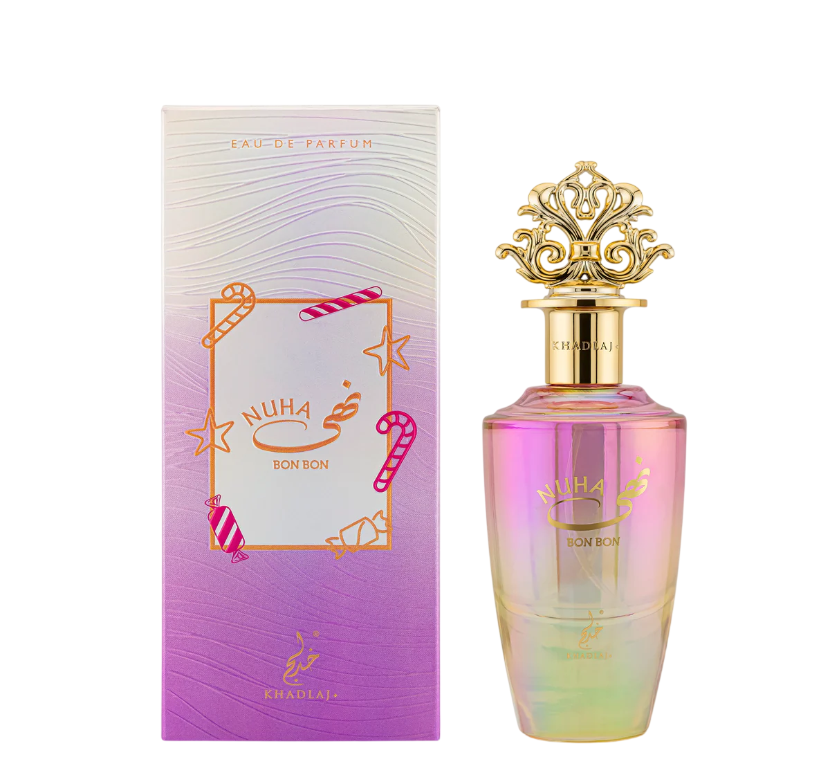 Khadlaj, Nuha Bon Bon, Eau De Parfum, For Women, 85 ml