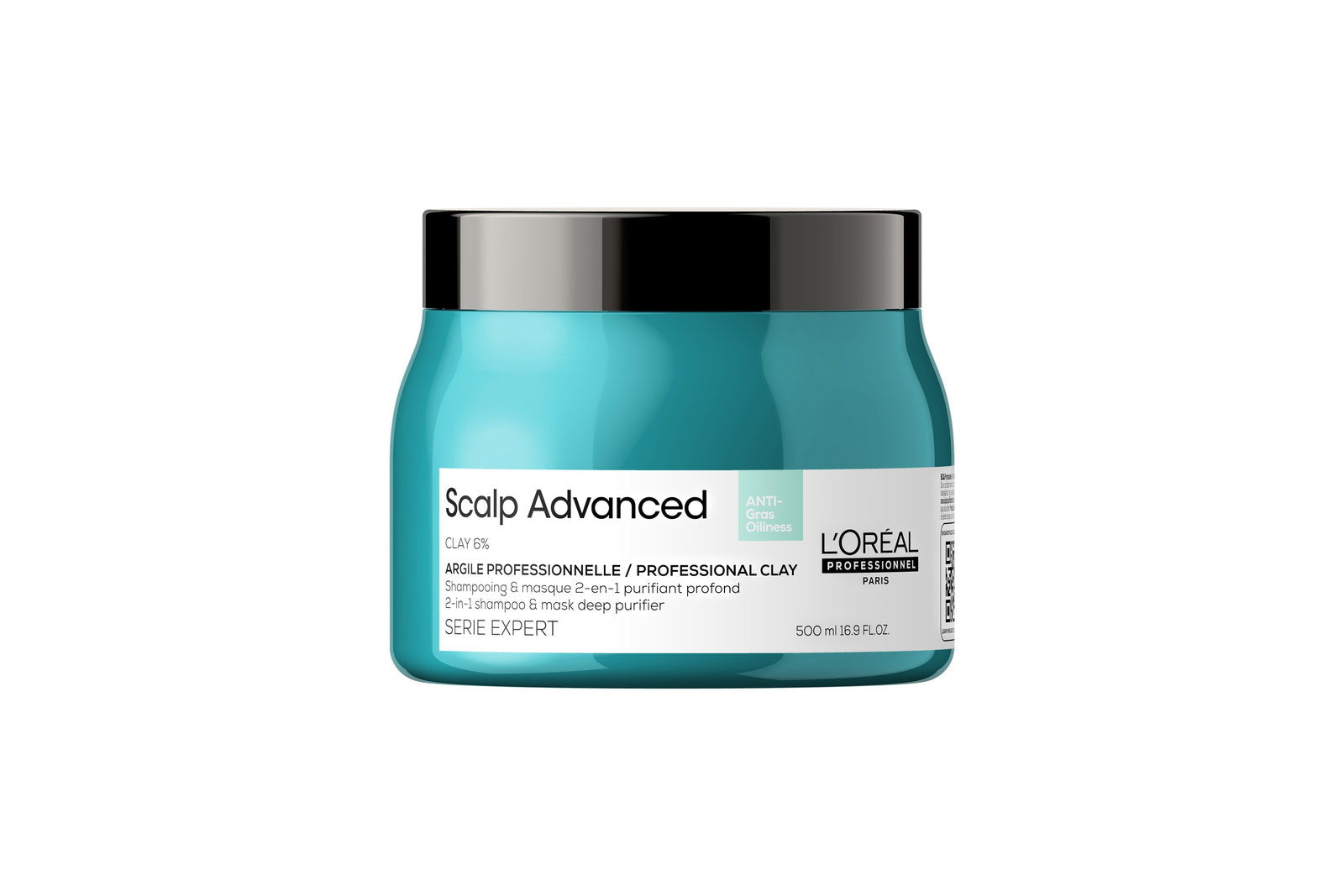 L'Oreal Professionnel, Serie Expert Scalp Advanced, Hair Treatment Cream Mask, For Purifying, 500 ml