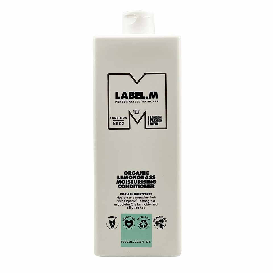 Label.M, Organic LemonGrass, Hair Conditioner, Moisturising, 1000 ml