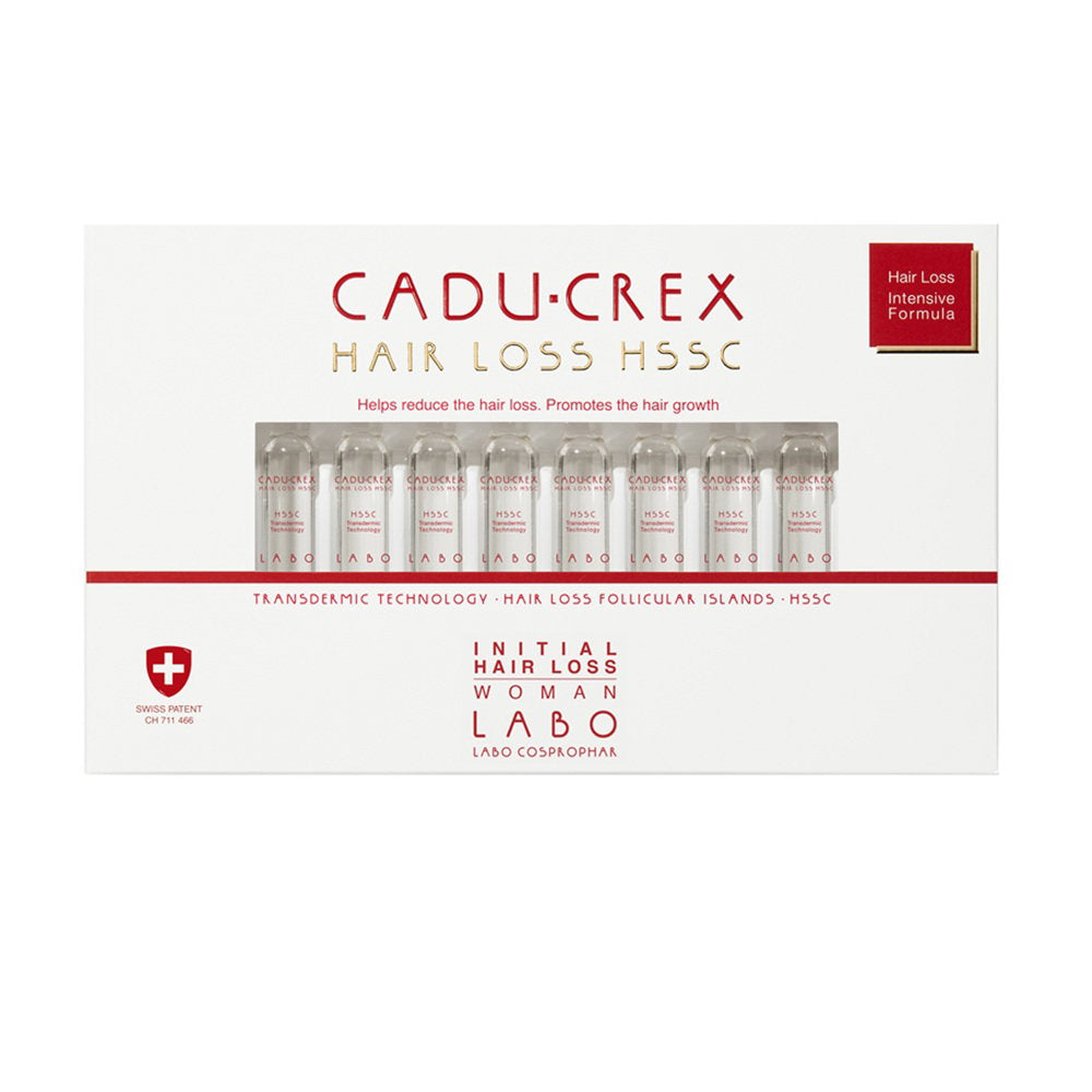 Labo Suisse, Cadu-Crex Advanced Stage, Anti-Hair Loss, Ampoules Treatment Serum, For Scalp, For Women, 40 pcs, 3.5 ml