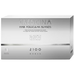 Labo Suisse, Crescina Follicular Islands 2100, For Growth Stimulation, Ampoules Treatment Serum, For Scalp, For Women, 10 +10 pcs