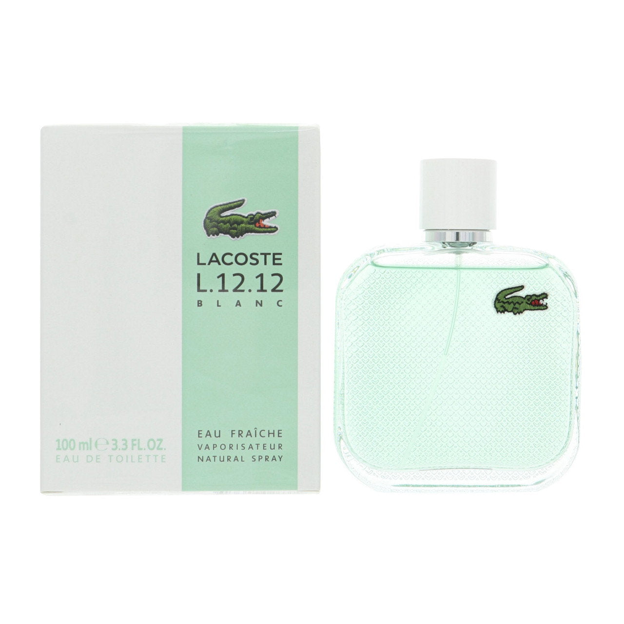 Lacoste, L.12.12 Blanc Eau Fraiche, Eau Fraiche, For Men, 100 ml
