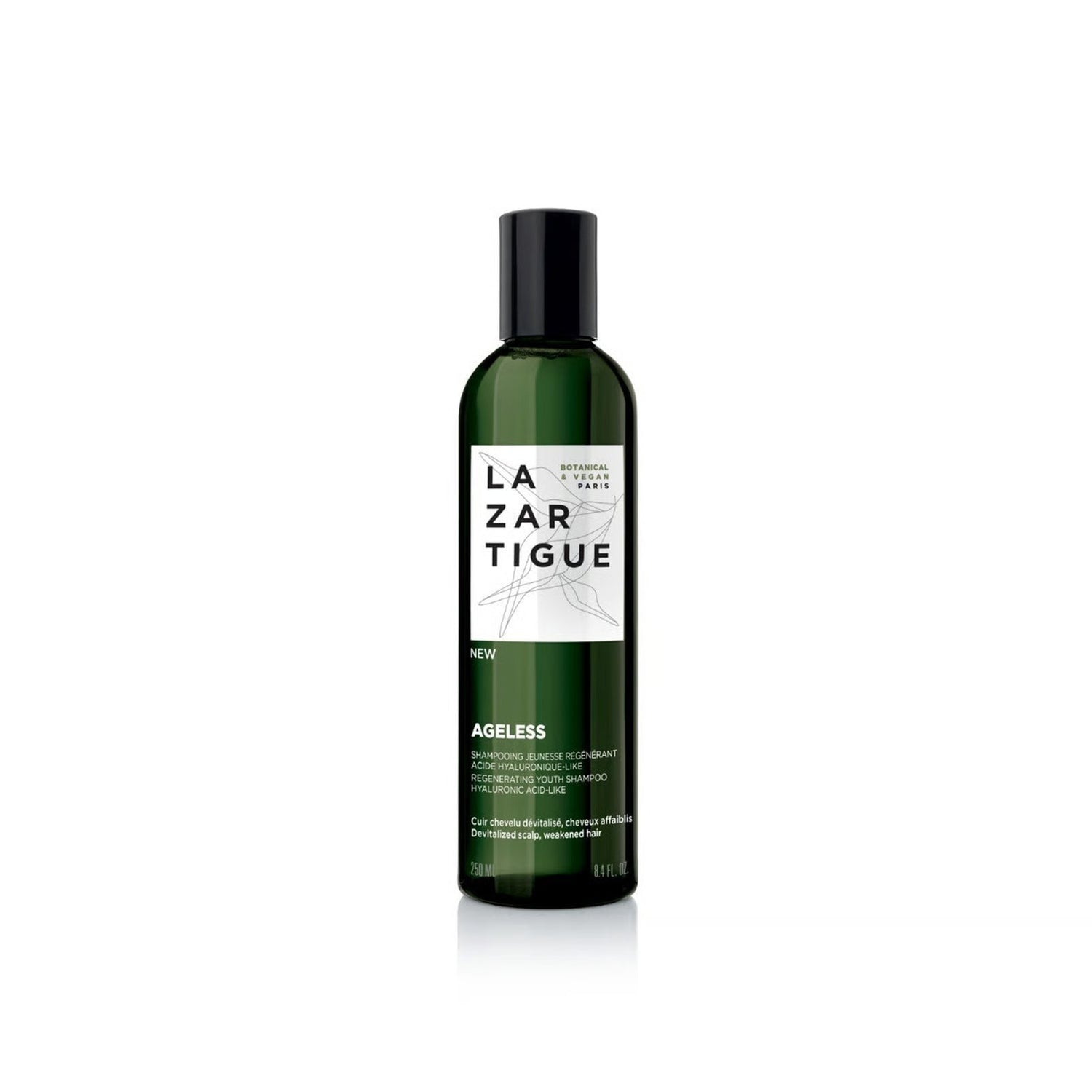 Lazartigue, Ageless, Hyaluronic Acid, Hair Shampoo, Regenerating, 250 ml