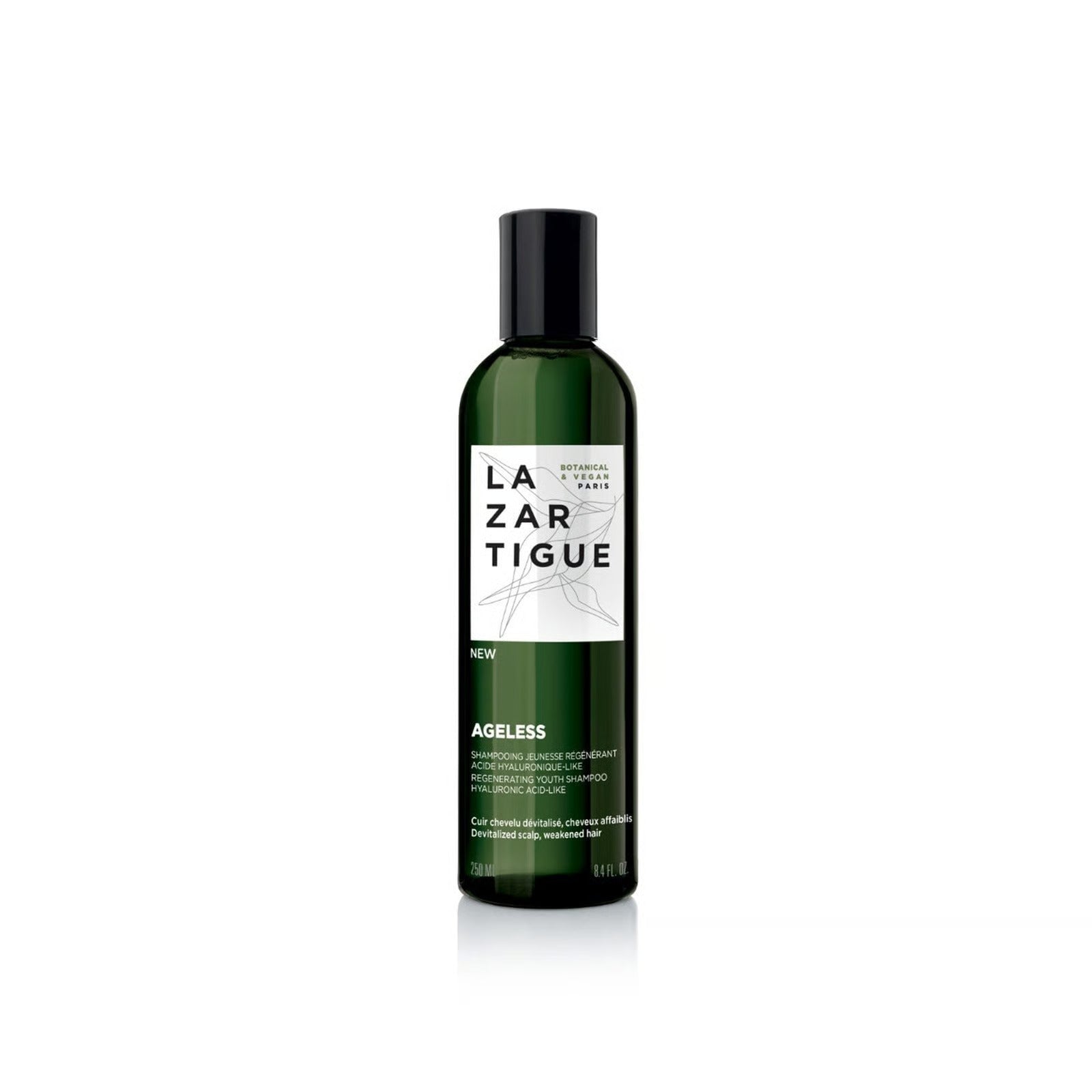 Lazartigue, Ageless, Hyaluronic Acid, Hair Shampoo, Regenerating, 250 ml