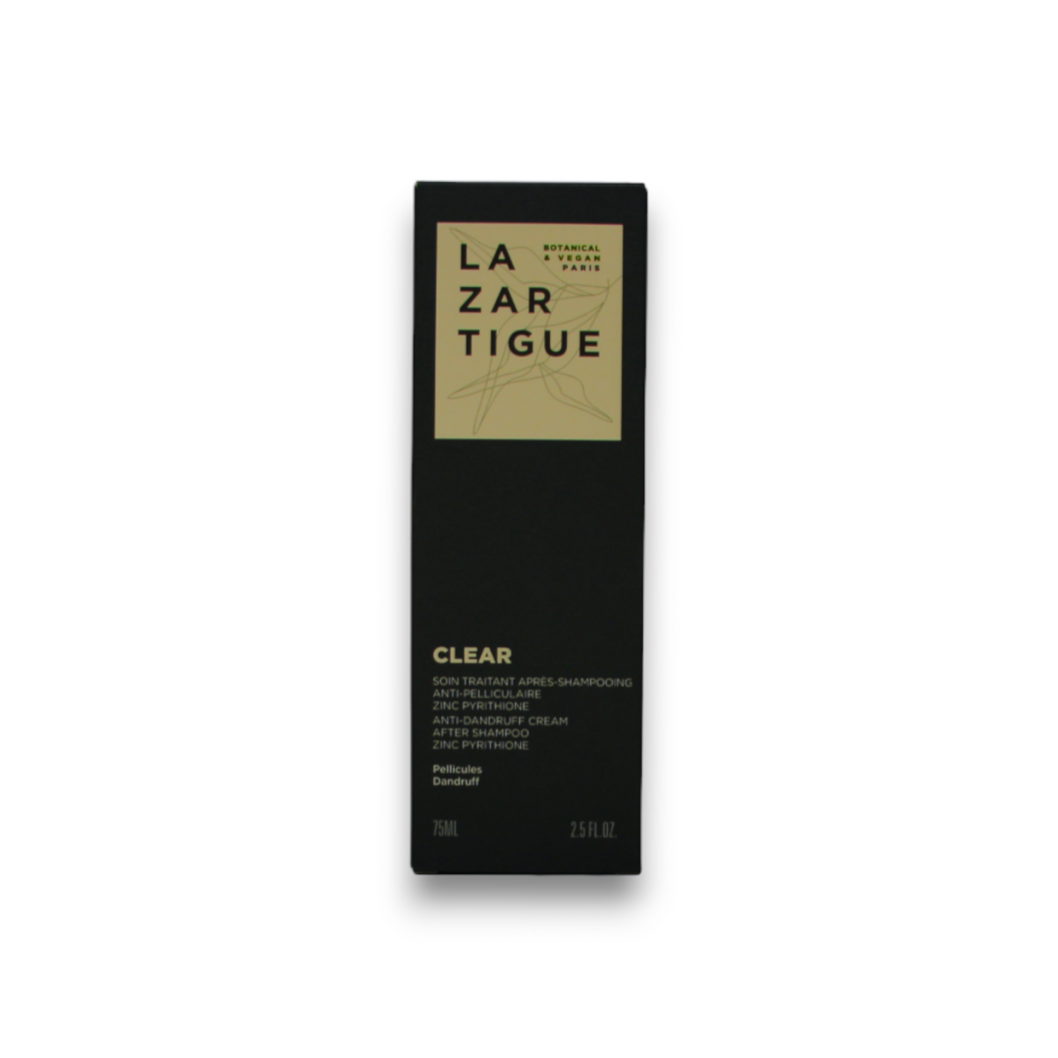 Lazartigue, Clear, Vegan, Hair Cream Treatment, Anti-Dandruff, 75 ml