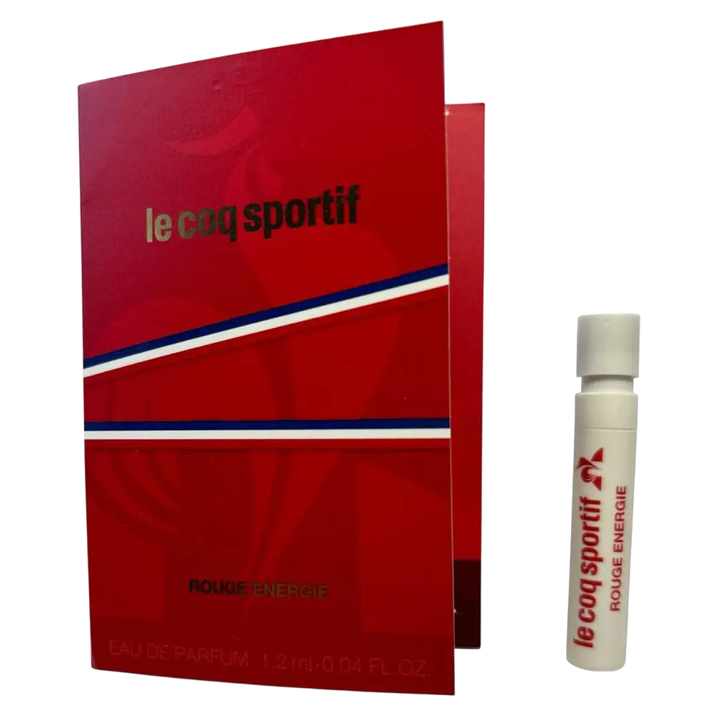Le Coq Sportif, Rouge Energie, Eau De Parfum, Unisex, 1.2 ml *Sample