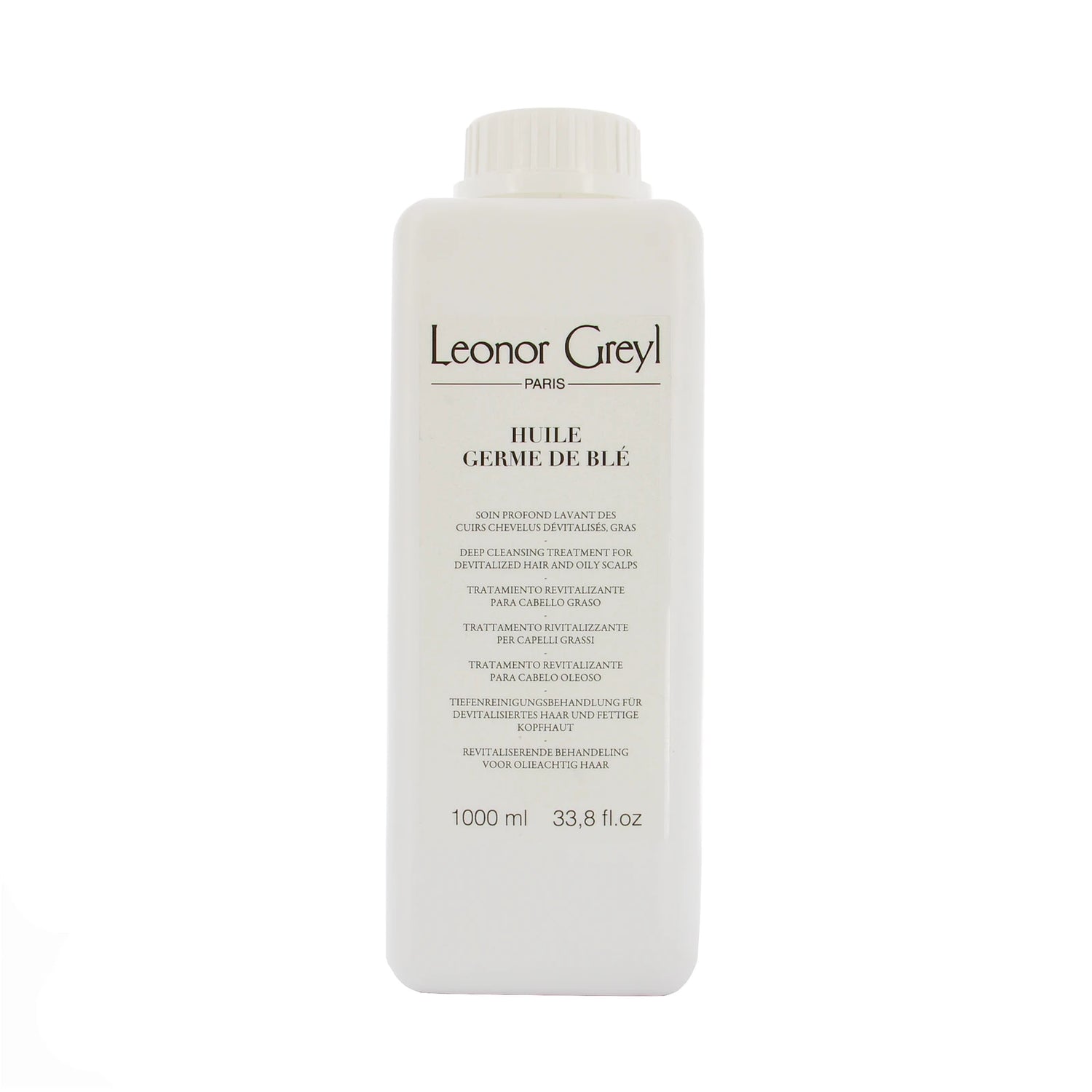 Leonor Greyl, Huile Germe De Ble, Leave-In Scalp Treatment Lotion, For Cleansing, 1000 ml
