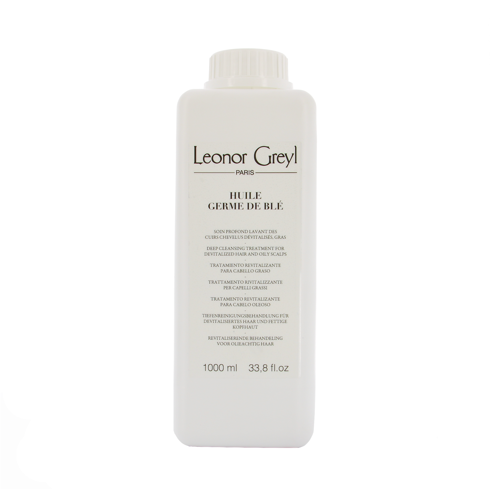 Leonor Greyl, Huile Germe De Ble, Leave-In Scalp Treatment Lotion, For Cleansing, 1000 ml