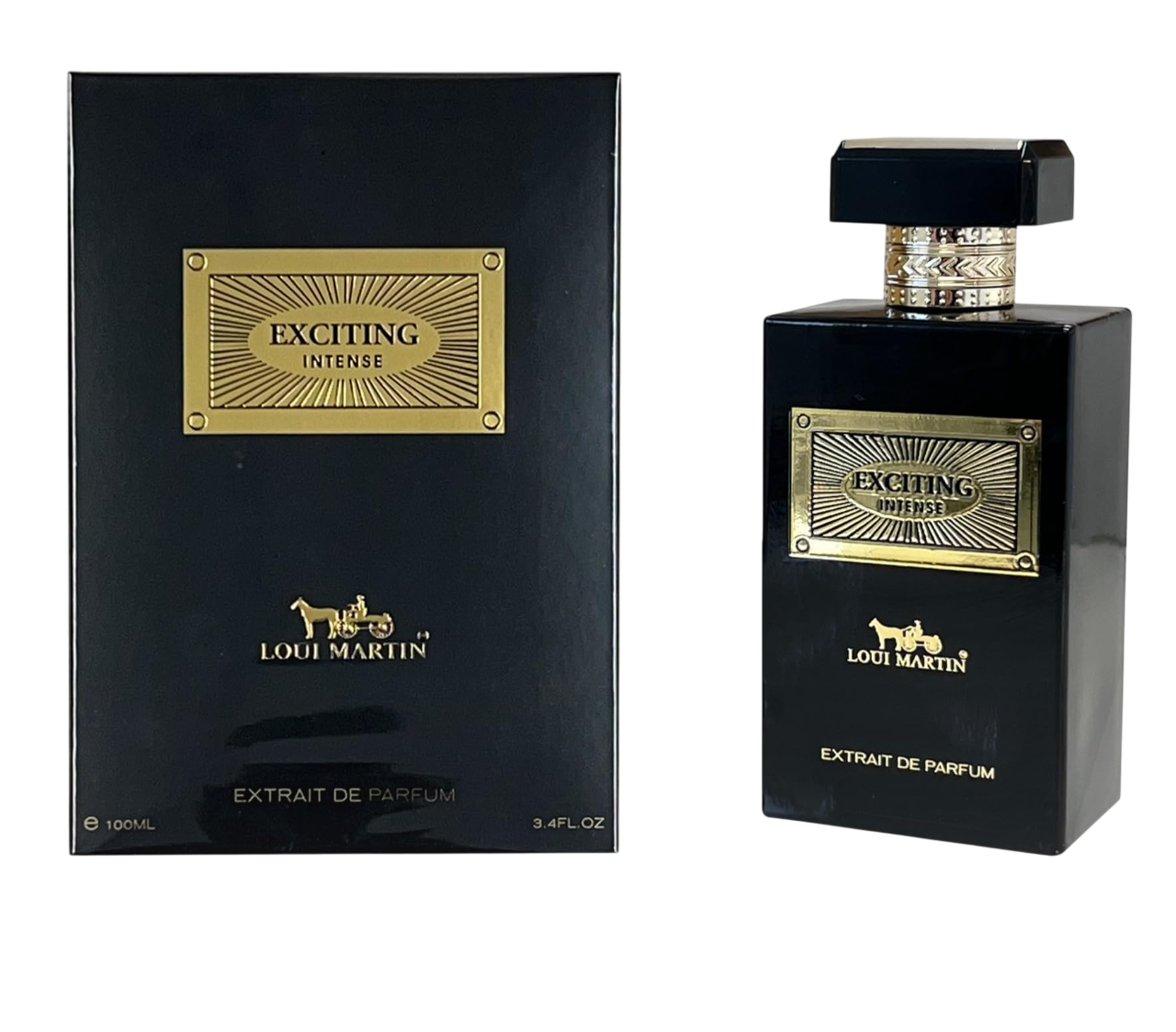 Loui Martin, Exciting Intense, Extrait De Parfum, Unisex, 100 ml