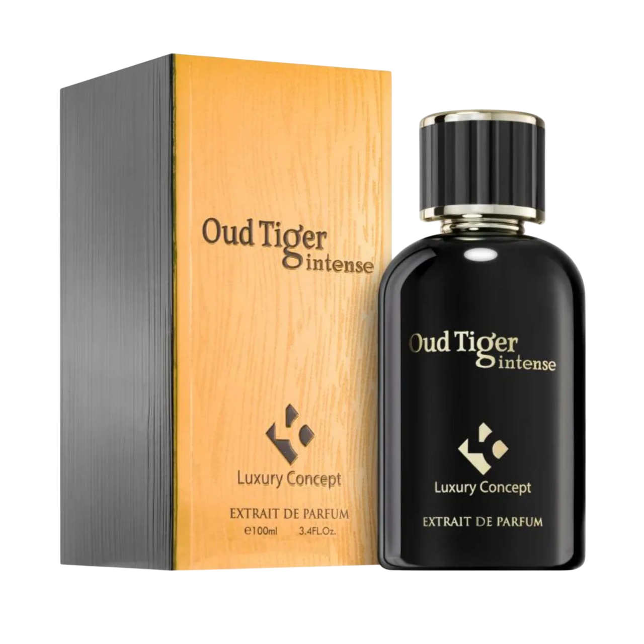 Luxury Concept, Oud Tiger Intense, Extrait De Parfum, For Men, 100 ml