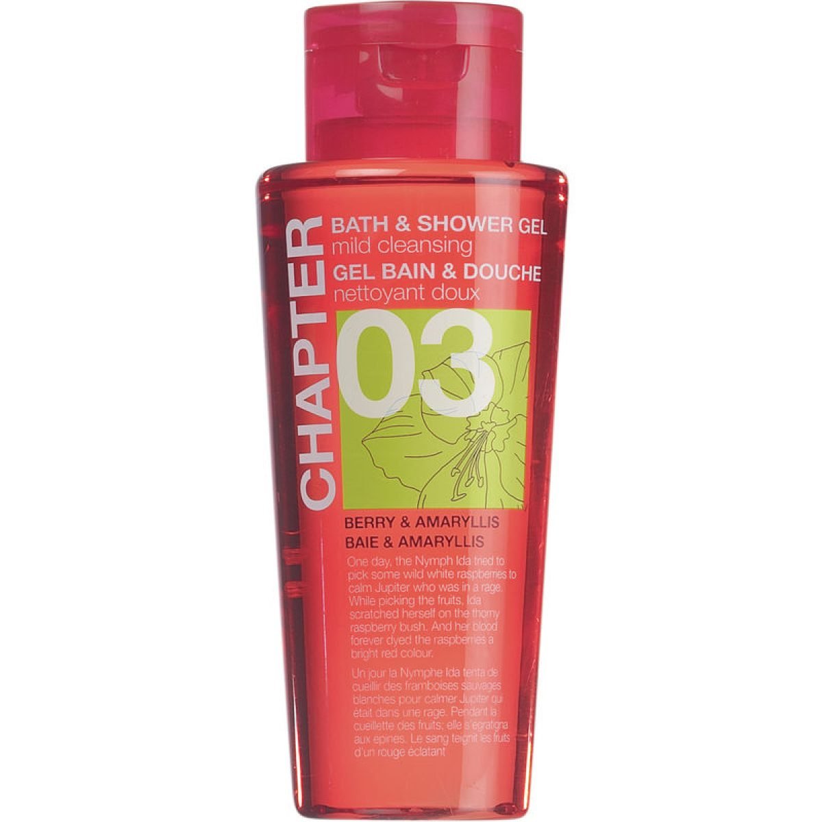 Mades Cosmetics, Chapter 03, Berry & Amaryllis, Hydrating, Shower Gel, All Skin Types, 400 ml *Tester
