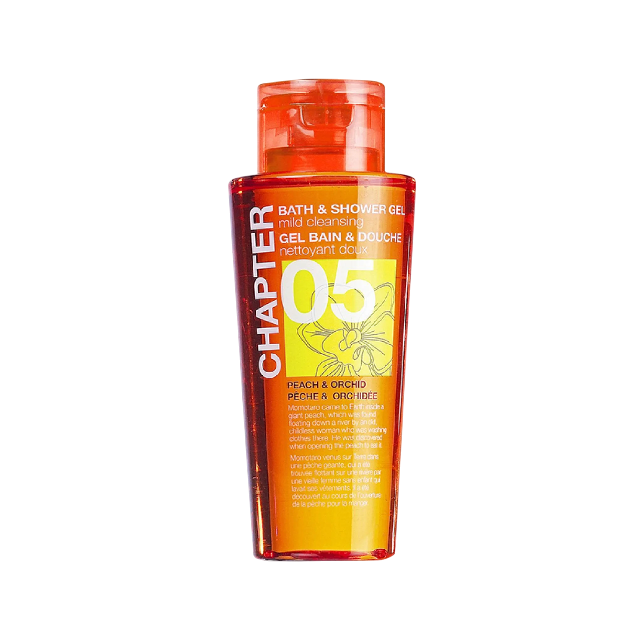 Mades Cosmetics, Chapter 05, Peach & Orchid, Hydrating, Shower Gel, All Skin Types, 400 ml *Tester