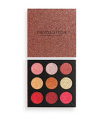 Makeup Revolution, Euphoric Foil Palette, Eyeshadow Palette, House Of Fun, 25 g