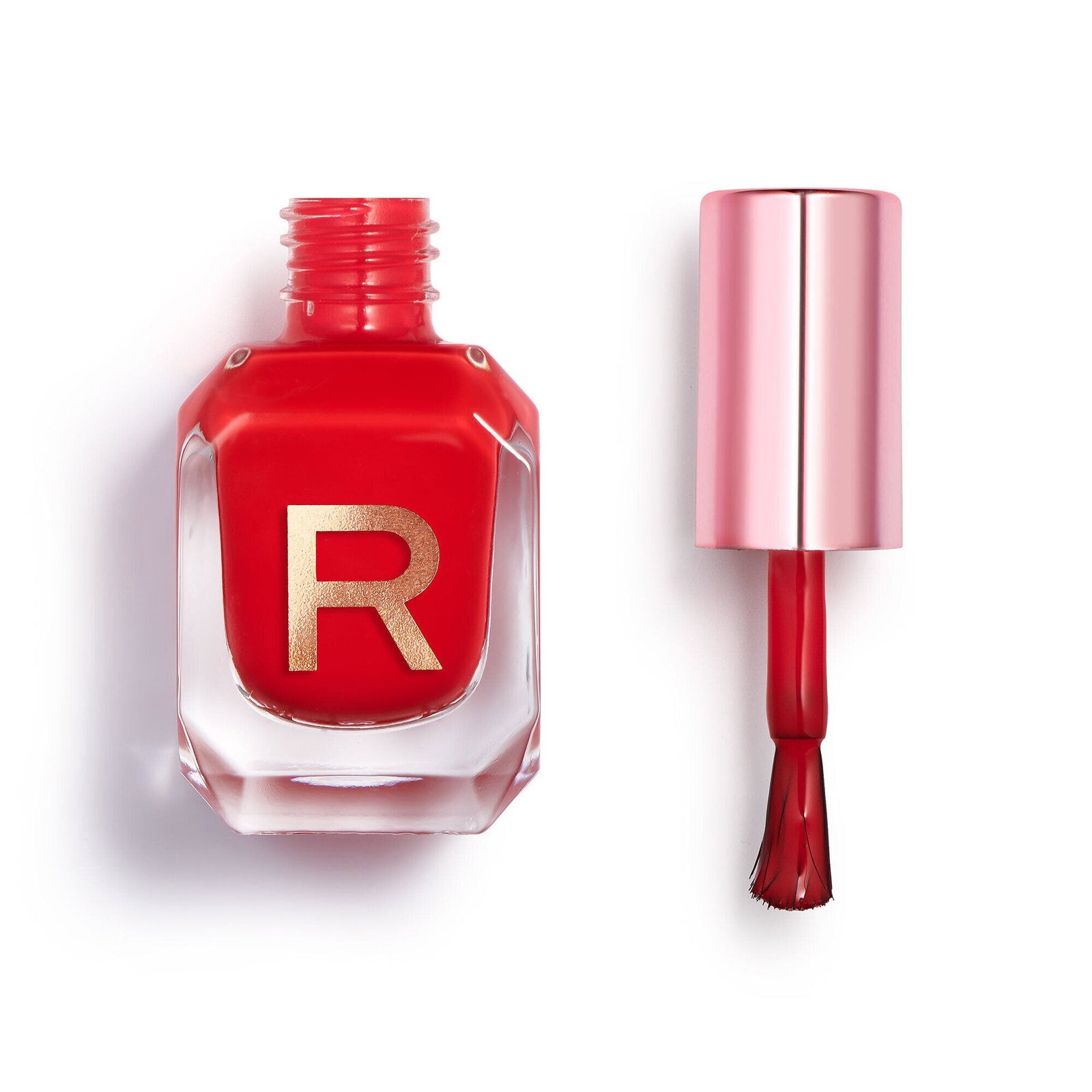 Makeup Revolution, Express, Nail Polish, Red Rush, 10 ml