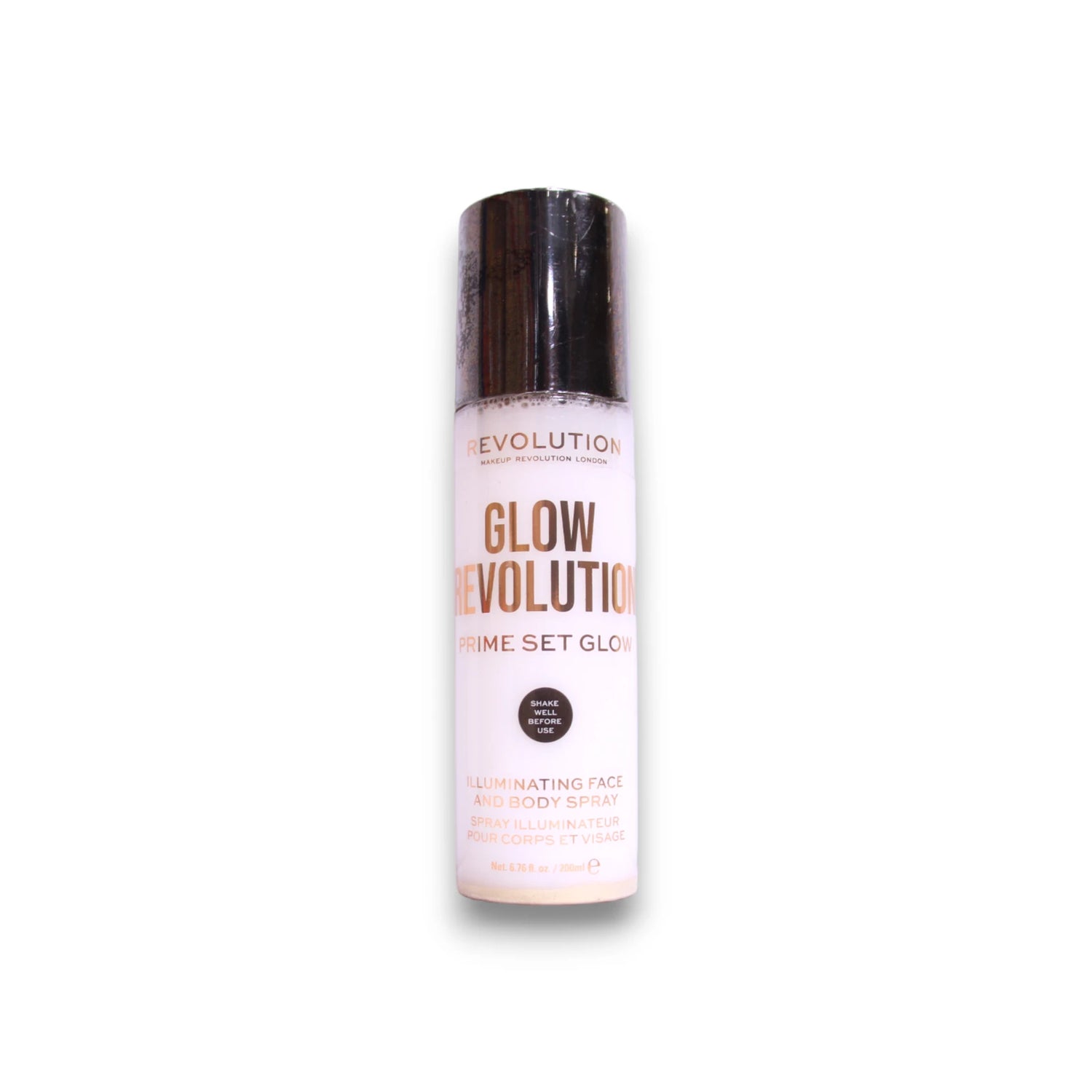 Makeup Revolution, Glow Revolution, Vegan, Illuminating, Spray, For Face & Body, 200 ml