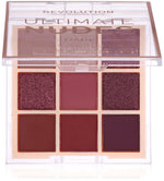 Makeup Revolution, Ultimate Nudes, Eyeshadow Palette, Dark, 9 Shades, 8.1 g
