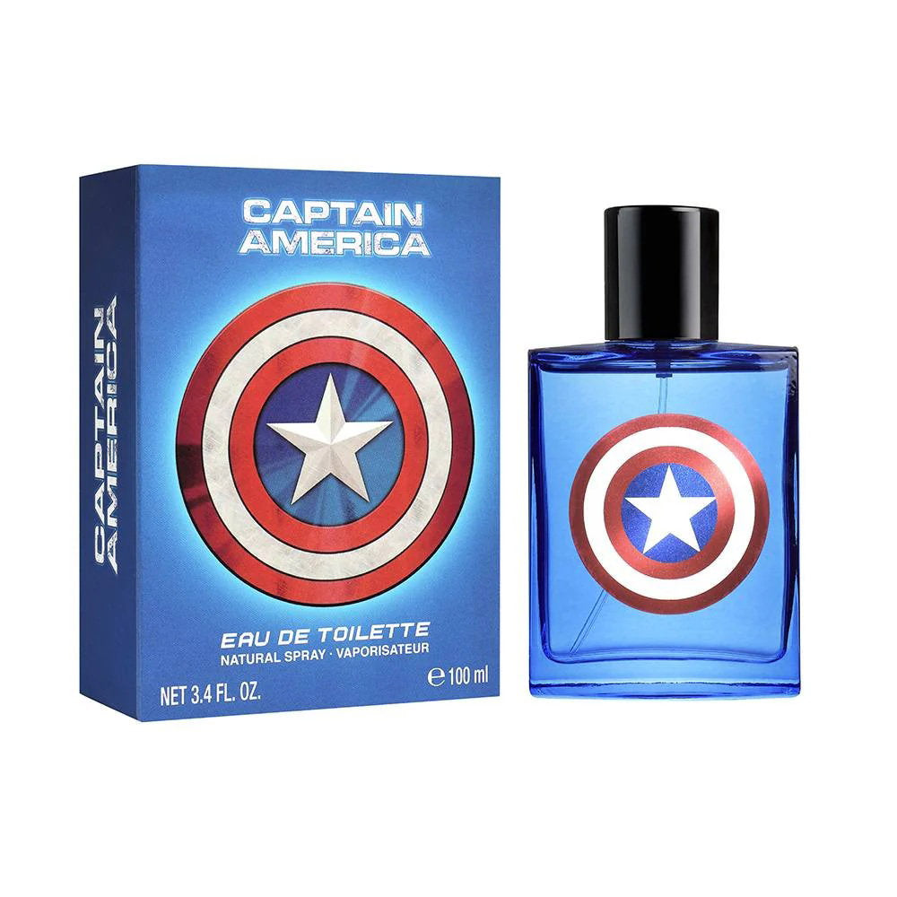 Marvel, Captain America, Eau De Toilette, For Men, 100 ml
