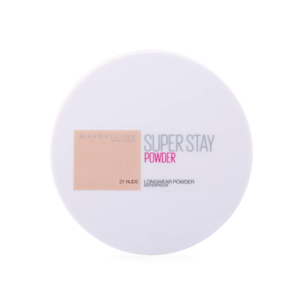 Maybelline, Superstay , Long Wearing, Compact Powder, 21, Nude, 9 g