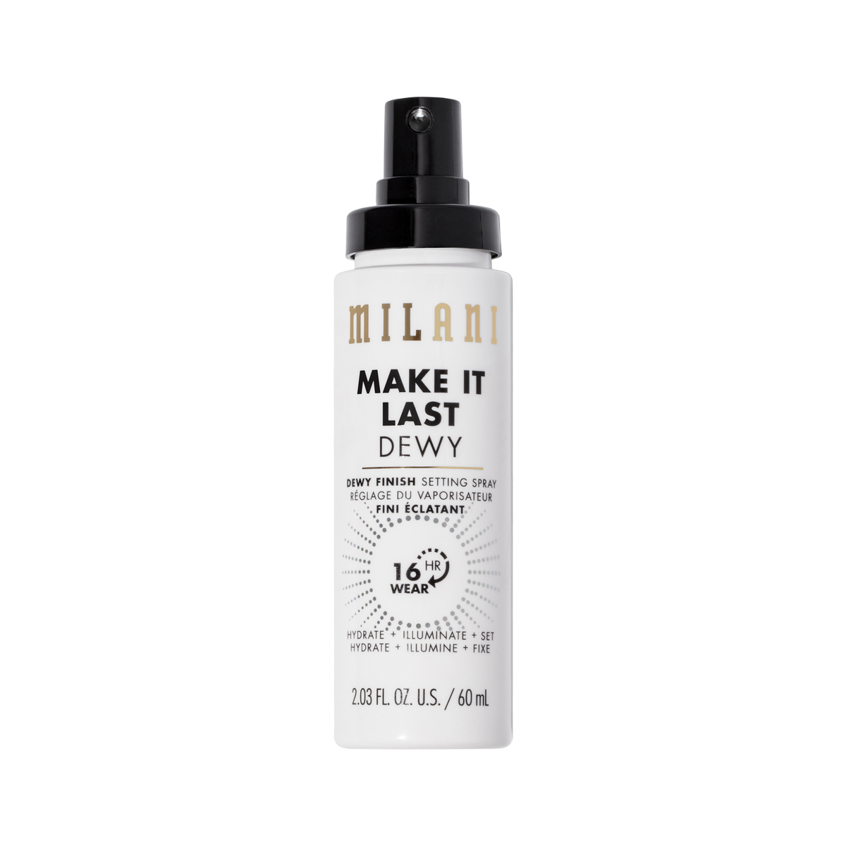 Milani, Make It Dewy, Illuminating, Setting Spray, 60 ml