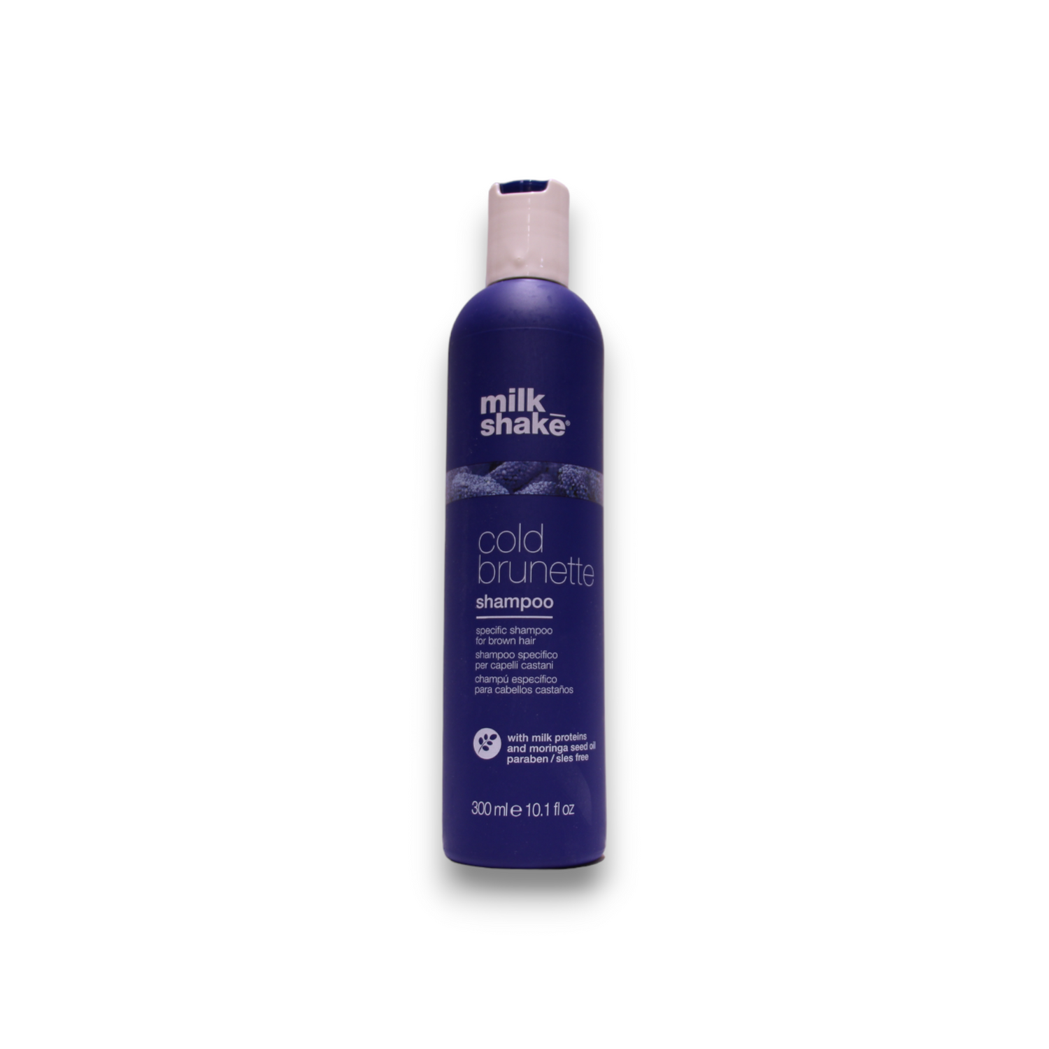 Milk Shake, Cold Brunette, Moringa Oil, Hair Shampoo, Remove Warm Tones – Red/Orange, 300 ml