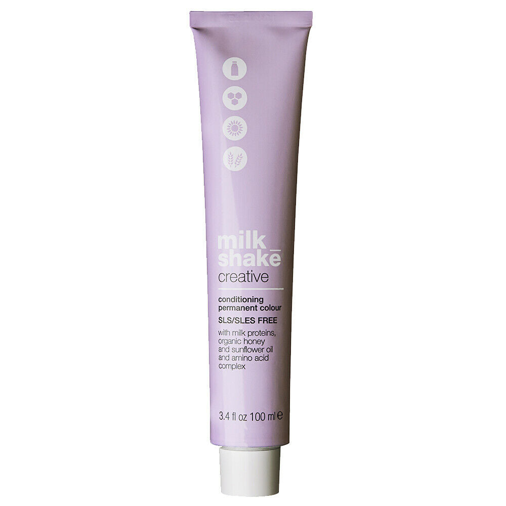 Milk Shake, Creative, SLS/SLES-Free, Permanent Hair Dye, 6.016NA Natural Ash Dark Blond, 100 ml