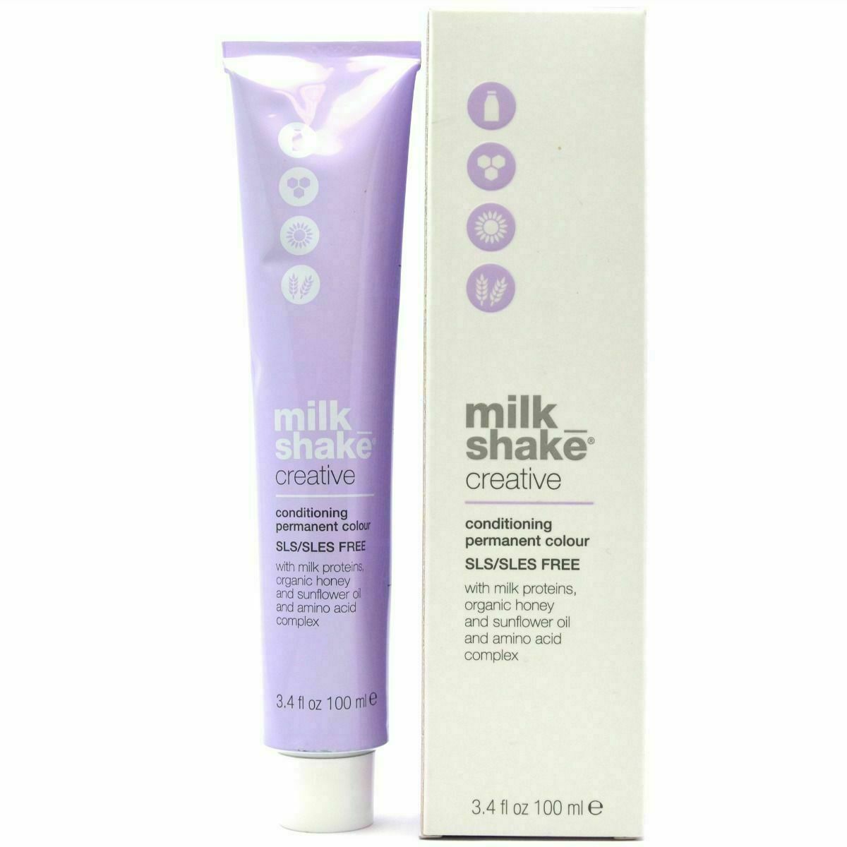 Milk Shake, Creative, SLS/SLES-Free, Permanent Hair Dye,  Violet, 100 ml