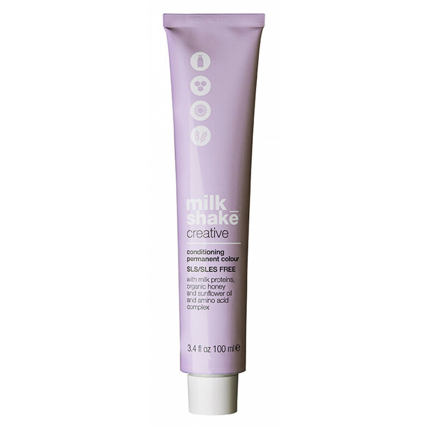 Milk Shake, Creative, SLS/SLES-Free, Permanent Hair Dye, 9.39G Golden Very Light Blond, 100 ml