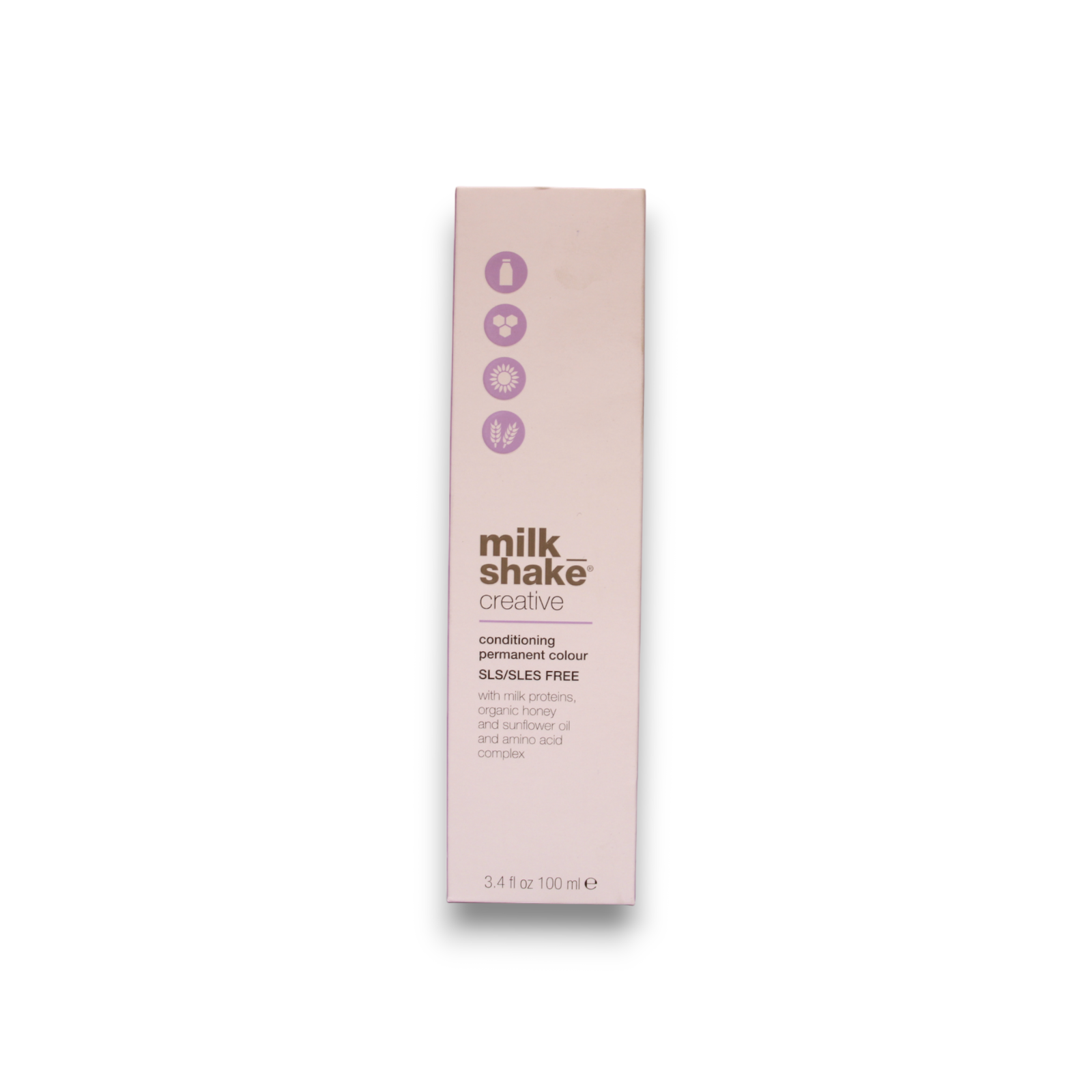Milk Shake, Creative, SLS/SLES-Free, Permanent Hair Dye, 1.71V Violet Black, 100 ml