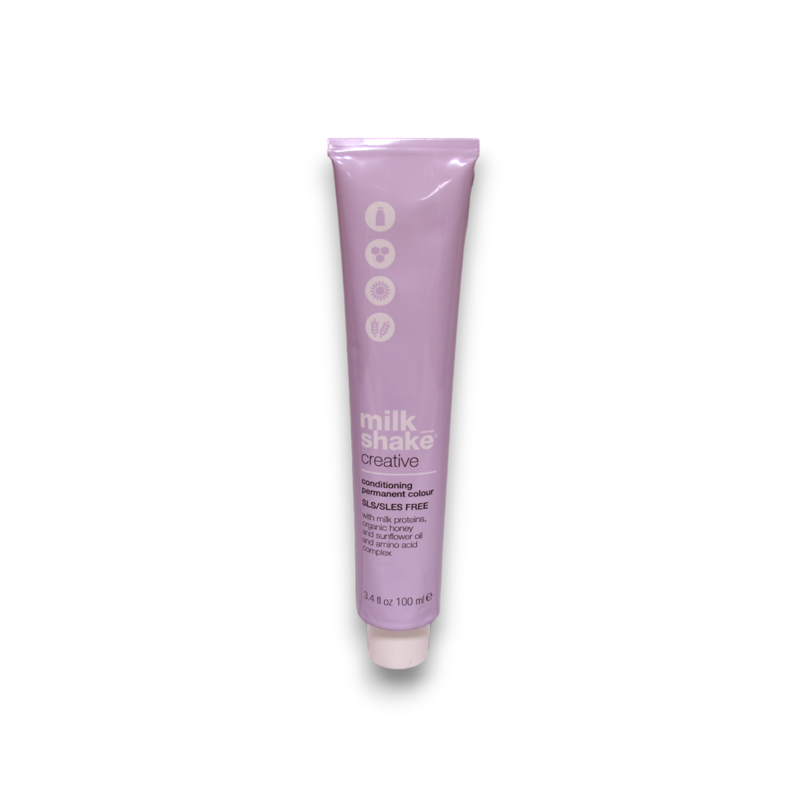 Milk Shake, Creative, SLS/SLES-Free, Permanent Hair Dye, 1.71V Violet Black, 100 ml