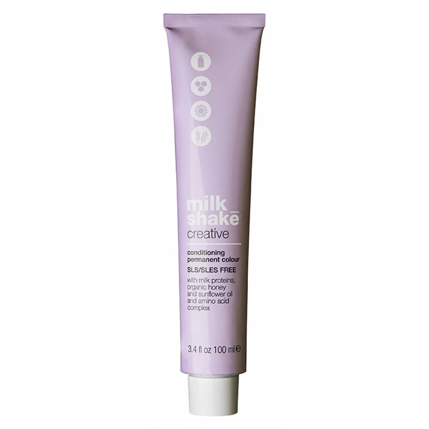 Milk Shake, Creative, SLS/SLES-Free, Permanent Hair Dye, 5 Castano Chiaro, 100 ml