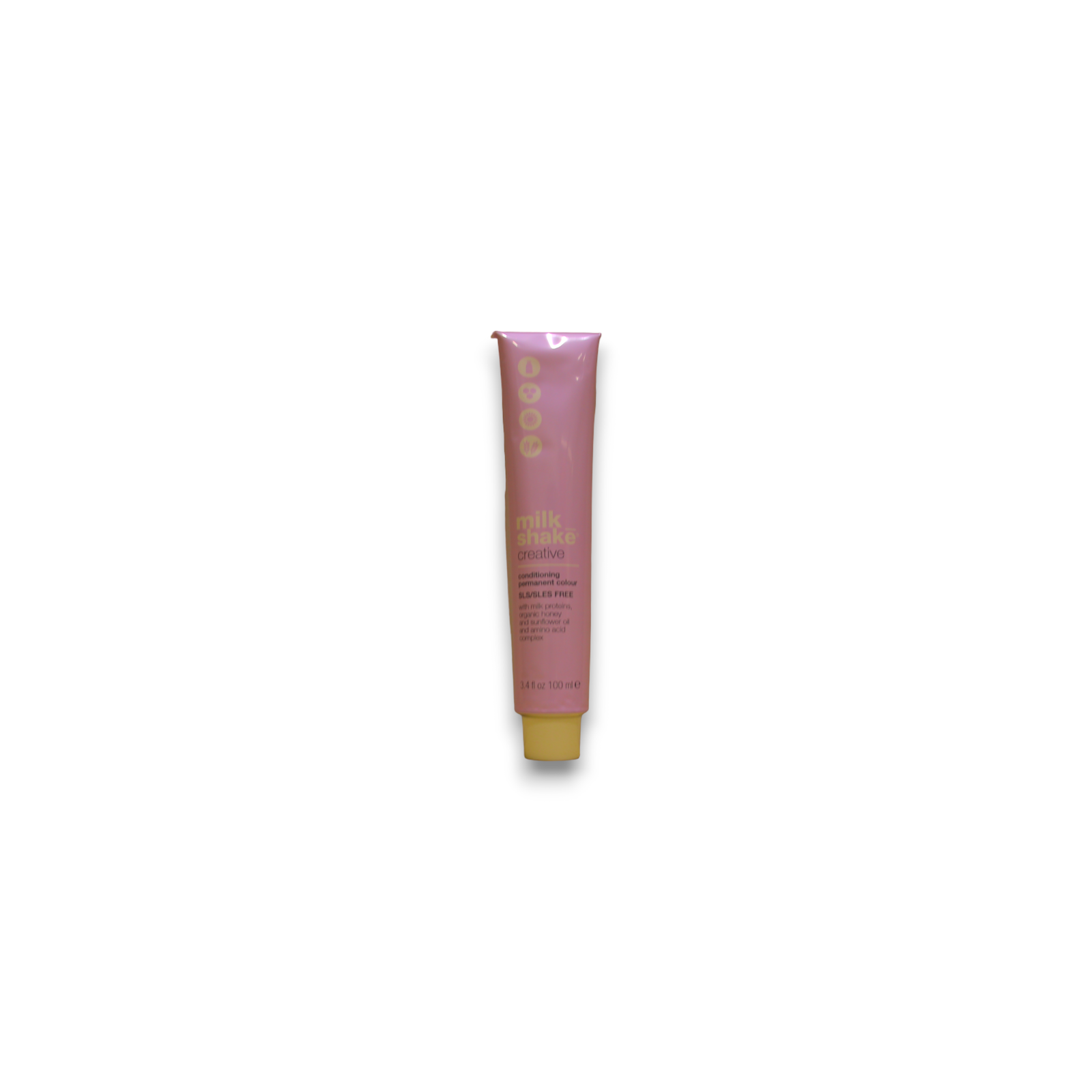 Milk Shake, Creative, SLS/SLES-Free, Permanent Hair Dye, 7.17A Medium Ash Blond, 100 ml