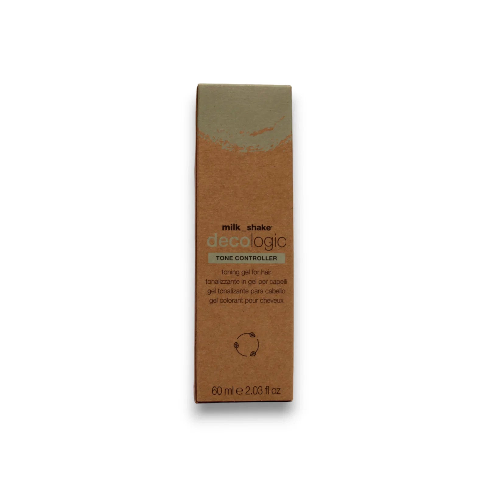 Milk Shake, Decologic Tone Controller, Silk Proteins, Hair Colouring Cream Toner,  Natural Blond, For Lightened Hair, 60 ml