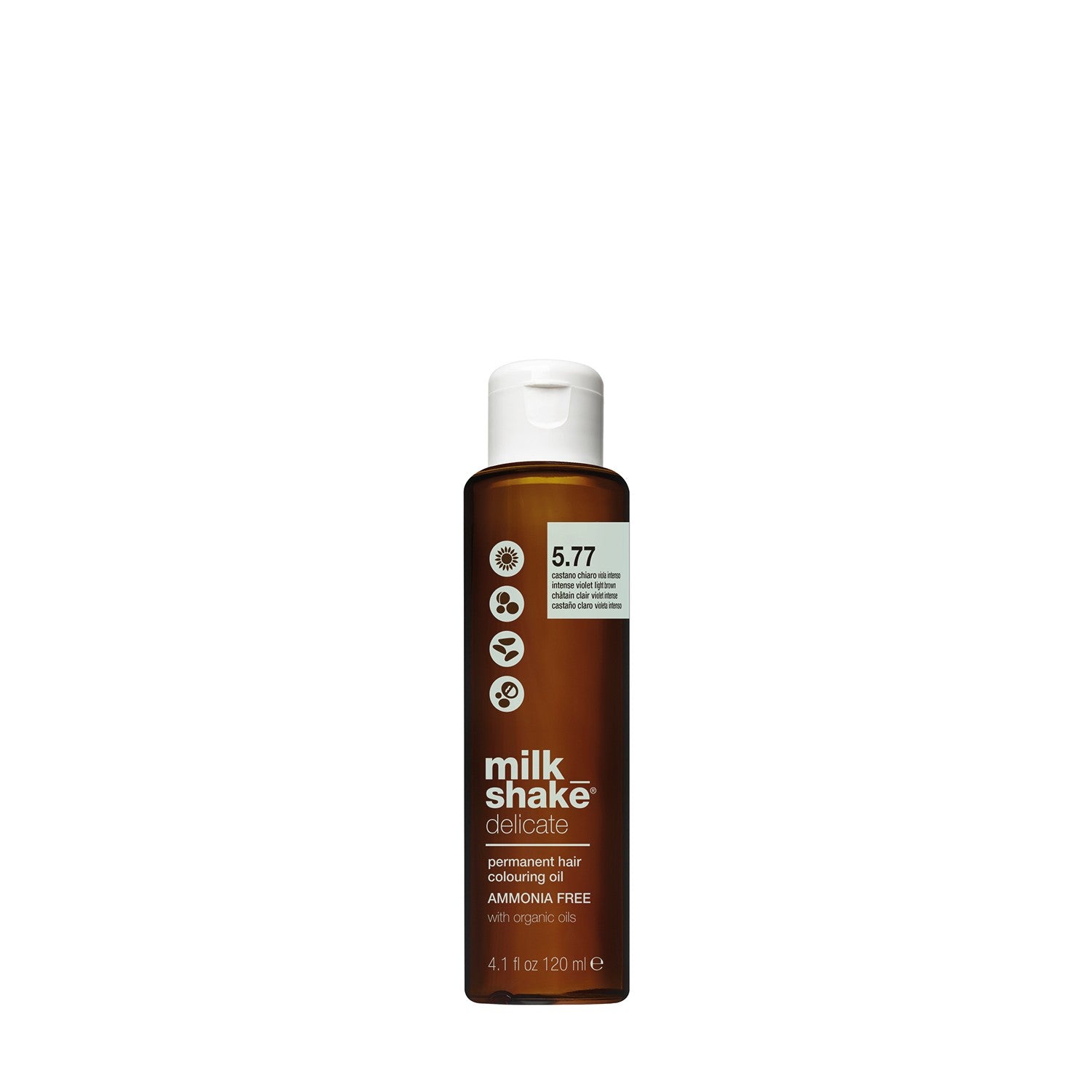 Milk Shake, Delicate, Ammonia-Free, Permanent Hair Colouring Oil, 7.43 , 120 ml